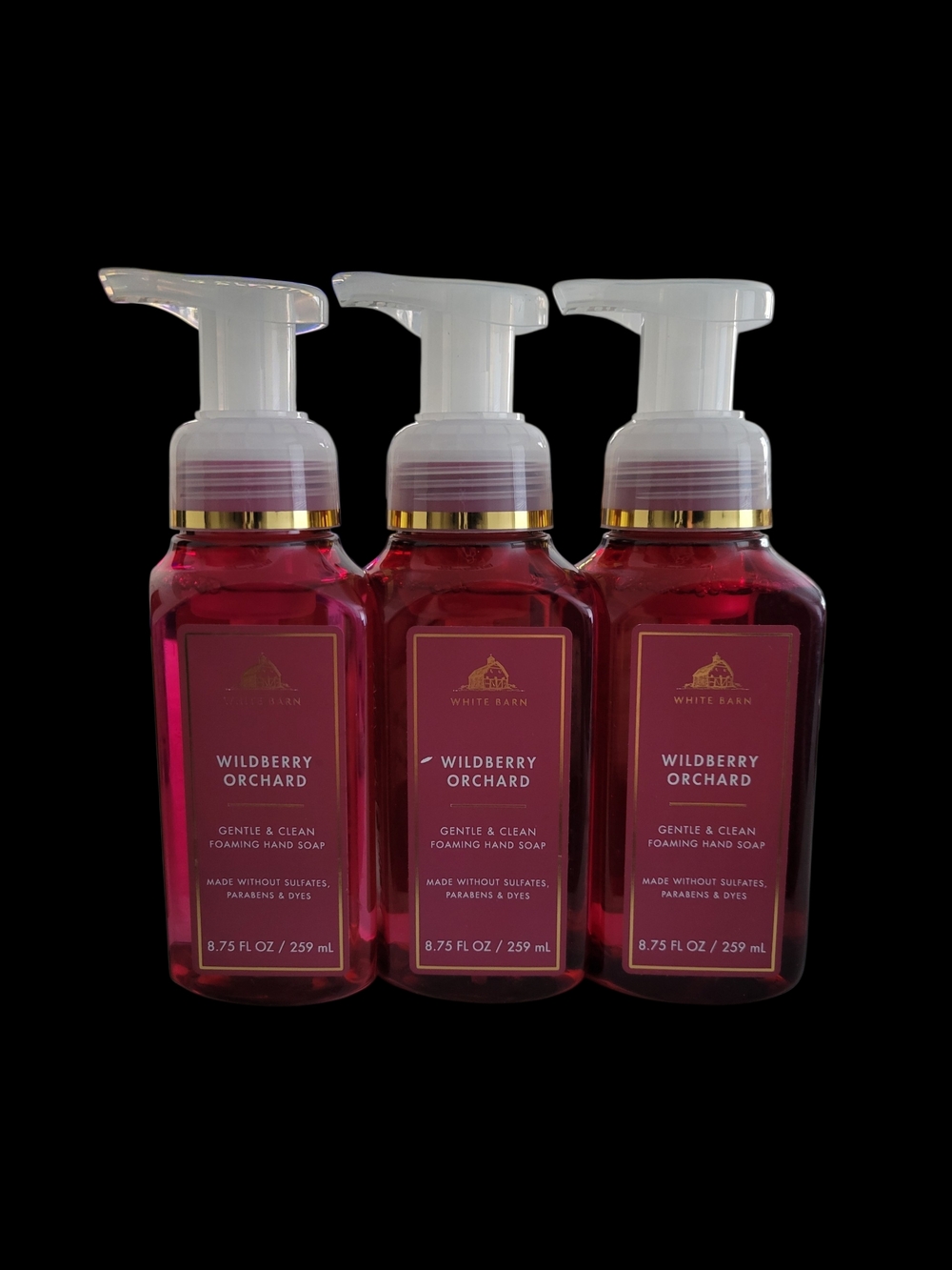 White Barn Wildberry Orchard Gentle & Clean Foaming Hand Soap – Pink